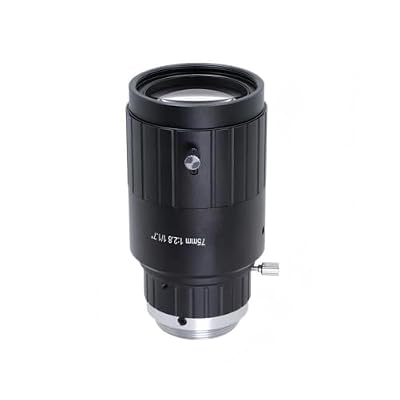 75MM 12MP FA F2.8 1/1.7 Inch Fixed Focus Lens C Mount Machine Vision High Resolution Industrial Camera Manual Lris Lenses