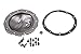 GM Genuine Parts 19333218 Rear Axle Housing Cover Kit with Plug, Brackets, Gasket, and Bolt