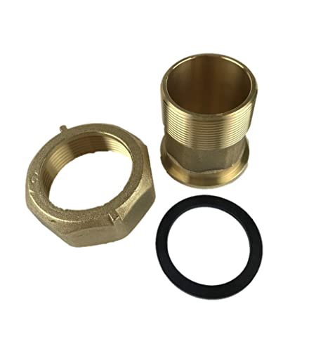 DAE C-200 1pcs 2" Water Meter Coupling, 2" Male NPT, 2-1/2" Female NPSM