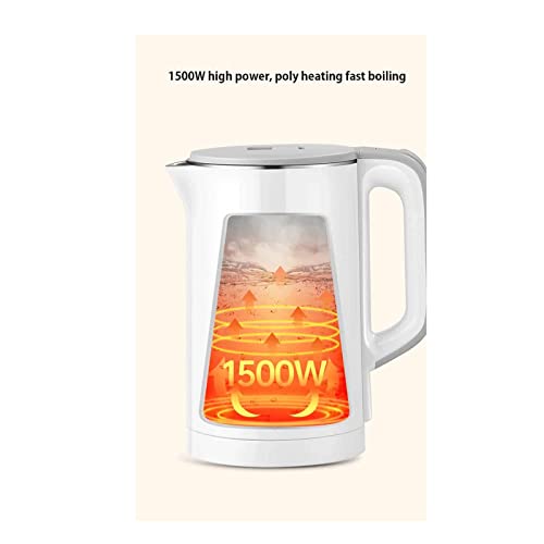Hervidor eléctrico rápido de agua 1.8L inoxidable miniatura 6