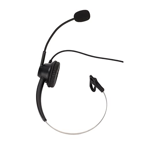 Auriculares RJ9 Cryfokt con reducción de ruido mono para atención al cliente