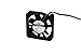 DC 12V 0.1A 40mm x 40mm 2 Pin Connector PC CPU Computer Case Brushless DC Fan