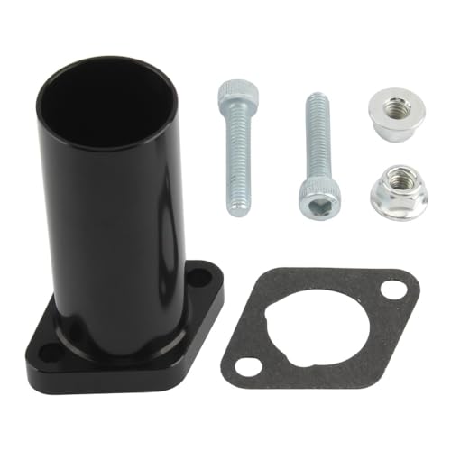 Interfaz de carburador CNC negro para Mikuni VM22 y PZ26, colector de alta precisión