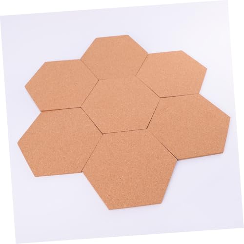 Tableau Liège Hexagonal Auto-adhésif pour Organiser vos Mémos sans Percer