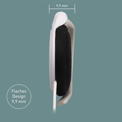 Panasonic RP-HS46-W Clip In-Ear-Kopfhörer (besonders flach, leicht und angenehm zu tragen) weiß – Ansicht 3