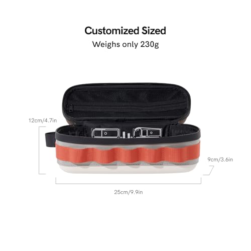 Outin Custodia Protettiva In Eva, Borsa Rigida Da Viaggio Portatile, Impermeabile E Antipolvere Con Maniglia Multifunzionale O Gancio Per Esterni, Compatibile Nano, Mino E Fino - 2