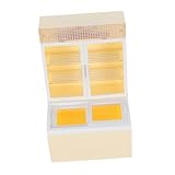 Engagement familial : cet ensemble de cuisine de jeu de simulation convient aux activités familiales, favorisant des relations plus étroites et améliorant les compétences en communication, réfrigérateur miniature pour poupées, modèle de réfrigérateur de maison de poupée