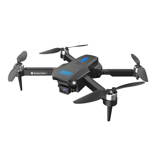 Sonilco E88 MAX Foldable Drone with Dual Cameras, Optical Flow, Headless Mode, One-Key Takeoff/Landing, 20min Flight per Battery, 2 Batteries, 3D Roll, Brushed Motor – Storage Bag Included (Ages 14+)