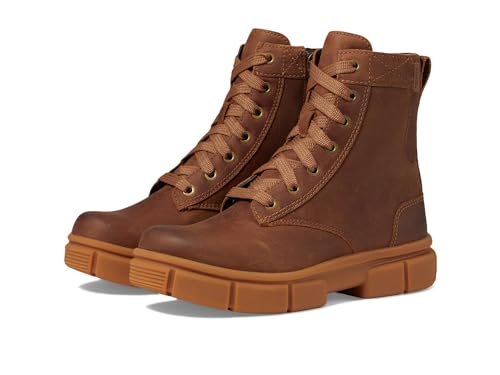SOREL Women's Explorer STRT Lace Boot - Velvet Tan, Gum 2 - 7