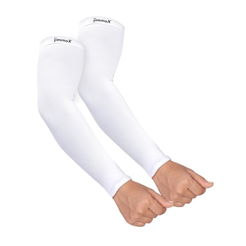 Image of Arm Sleeves for Men & Women, Sun Protection & UV Compression Hand Sleeves for Cycling, Running, Outdoor Sports & Activities, Hand Cover for Bike Riding