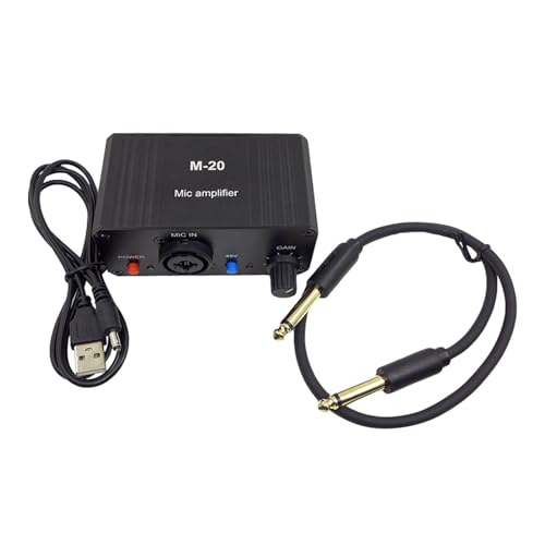 ZOOMELLA Microphone Preamp Durable Power Charging Stereo Amp Mic Gain Booster 6.5 Male to Male Consumer Electronics|Tv, Video & Home Audio|Home Audio Stereos, Components|Amplifiers & Preamps Deal