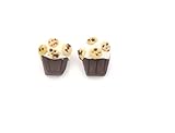 auch als schönes Geschenk Keks Törtchen Schmuck Ohrstecker handmade Ohrringe