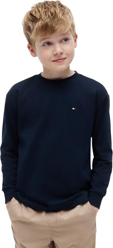 Vêtements Tommy Hilfiger Essential T Shirt Ls KB0KB09846 pour Enfant - vue 2