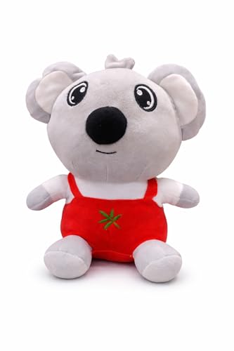 Image of Soft Plush Koala Toy 32 cm (Color May Vary) - Cute Stuffed Animal for Kids & Babies - Ultra Soft Cuddly Toy for Boys & Girls