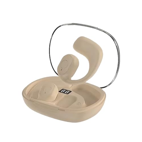 ENGFYADSY AI OWS Language Translator Earbuds Real Time, Supports 144 Languages, Earphone 3-in-1 Accents,Headphones Language Earbud Translators Bluetooth & APP for Travel, Business, and Learning(Skin)