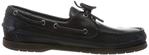 Image of Sebago Endeavor Waterproof Boat Moccasins - All Leather Moccasins for Men with Canoe Moc, Leather Lining, 360 Laces, Non-slip Soles