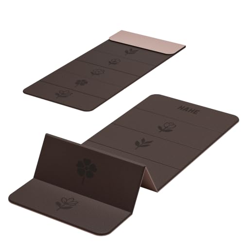 HAHE Extra Thick 7-Fold Yoga Mat, 72"x24"x0.47" TPE Exercise Mat