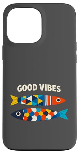 Good Vibes �J���t���t�B�b�V���v�����g �X�}�z�P�[�X iPhone 13 Pro Max �p
