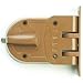 Yale 197-1/4F Jimmy-Proof Deadlock w/ Flat Strike