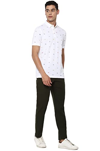 Image of Simon Carter Men's Slim Fit Cotton Blend Casual Pants