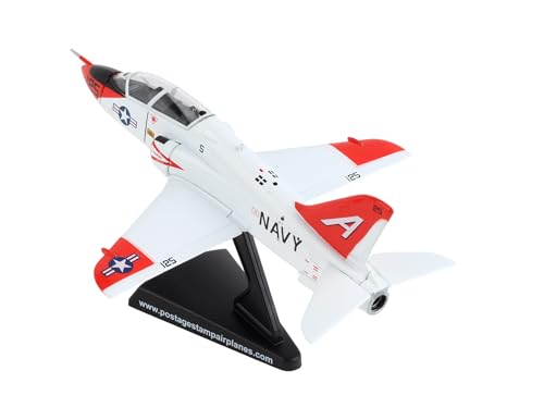 Daron T-45 Goshawk Die-Cast Model – 1:100 Scale Carrier Trainer Jet, U.S. Navy & Marine Corps Edition, 4.75” Length x 3.875” Wingspan, Adult Collectible Ages 14+ by Postage Stamp - Image 3