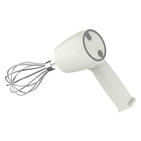 SOLUSTRE Elektrischer Handmixer Edelstahl Schneebesen Wiederaufladbare Küche Handmixer Rührer Rührer Milchaufschäumer zum Einfachen Schlagen Cover
