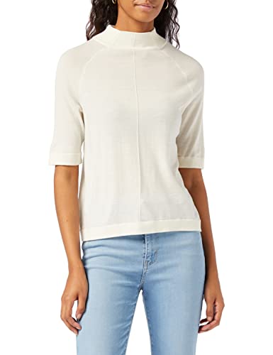 FALKE Rollneck Jersey, Mujer, Crema, Medium