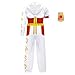 ROSEZUZU Zombies Costume Outfits Girls Kids Daywalker Costumes Halloween Dress Up Clothes 4PCS Suits Top Pant Hooded Coat Wristband