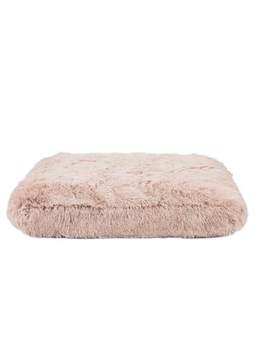 Cama para perro grande Fluffy L beige: cojín lavable y mullido para mascotas con código 697271866290