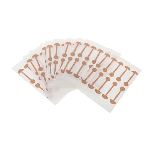 OATIPHO 10 piezas Tiras Elásticas Adhesivas para Nariz Corrector Suave para Alas Nasales Parches Moldeadores Confortables para Reducir Fosas Nasales Anchas Diseño Flexible y