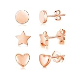 Bewenda Pendientes de plata 925,