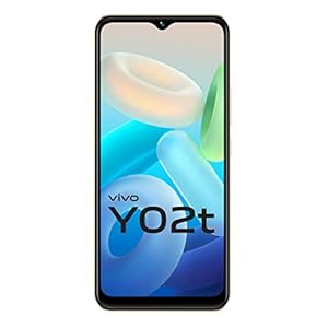 Vivo Y02t (Sunset Gold, 4GB RAM, 64GB Storage) with No Cost EMI/Additional Exchange Offers