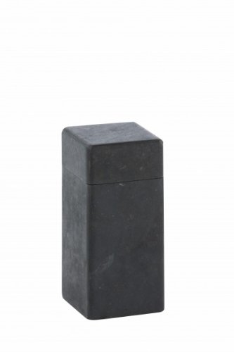 Preisvergleich Produktbild Aquanova Kosmetikdose Wattepaddose DunkelgrauMarmor Hammam