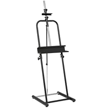 SD STUDIO DESIGNS Deluxe Easel - Black 22.5" W x 23" D x 87.75" H