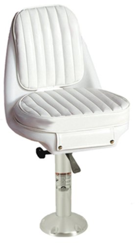 Springfield 1000605-L Seafarer Fixed Height Chair Package - White