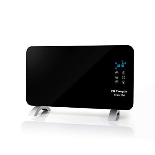 Orbegozo REH 1050 – Panel radiante con frontal de cristal templado en color negro, apto para...