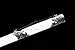 Metal Handle Chinese Kungfu Dao Sword Double Edge 1095 High Carbon Steel Blade Sharp Handmade Home Decor Wushu/Taichi Han Tang Saber Jian
