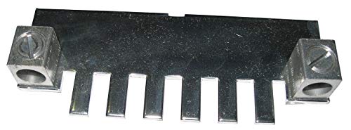 MidNite Solar MNPV6-BREAKER-BB Copper Busbar – 120A, 6 Fingers, 1/2" Spacing, For PV Combiner Boxes