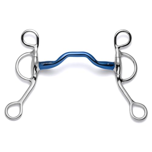 Cavalon Argentine Low Port Mullen Sweet Iron Curb Bit (5")