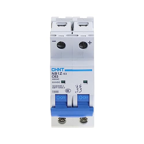 Disjoncteur NB1Z-63 bipolaire 10A pour sécuriser votre installation solaire CC
