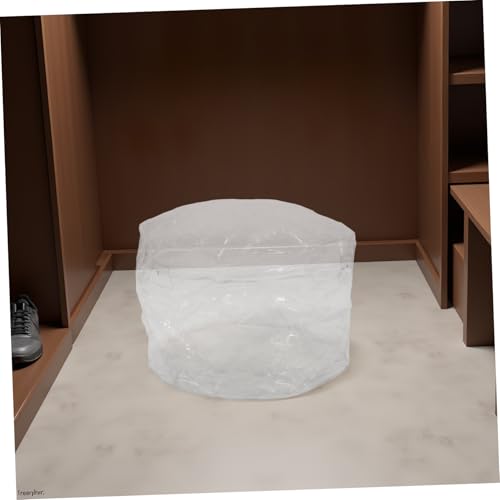 Sofá de almacenamiento transparente infantil OUNONA con cremalleras para peluches 8