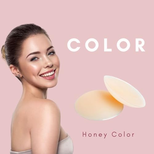 Non-Adhesive Nipple Covers for B–DD Cups, Seamless Grippy Fit for Women, Invisible Coverage Under Clothes3