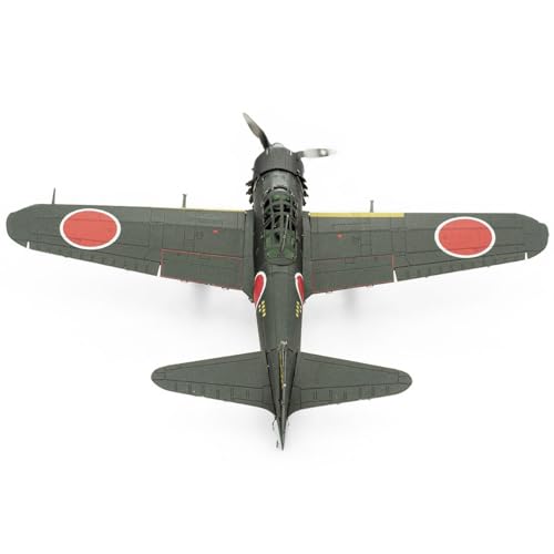 Maquette Métal 3D Zero Fighter Fascinations Metal Earth Assemblage Facile sans Colle