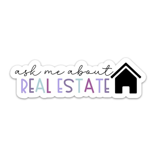 (3PCs) Ask Me About Real Estate Sticker for Real Estate ...