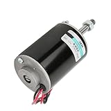 Permanentmagnet DC Motor Elektromotor Schnelle 12V 30W Geschwindigkeit CW/CCW für DIY Generator 3500rpm
