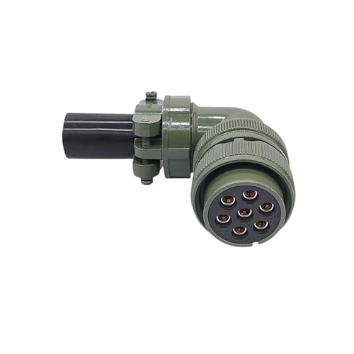 Conectores circulares 5015 con acoplamiento roscado antivibración plug 24-10S 2