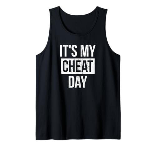 It's My Cheat Day Don't Judge Me Workout Gym Tank Top