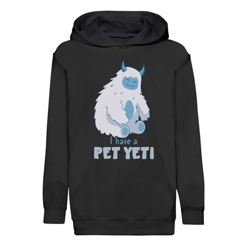 Sweat à capuche enfant yéti animal mythe film hoodie premium en coton