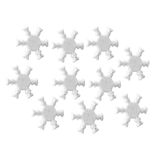 DOITOOL 100pcs Snowflake Nails Snowflake Fasteners Snowflake Brads Beading Earring Paper Fastener Crafts for Snowflake Charm Craft Brads Scrapbooking Brads Shape Decorative White Metal