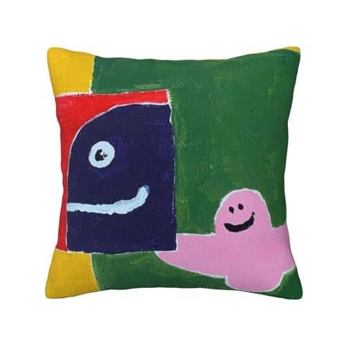 マークゴンザレス (5) ッションカバー 抱き枕カバー 装飾枕カバー 座布団カバー グッズ ギフト アニメグッズ 着脱簡単 洗える ソファ背当て 両面プリント かわいい おしゃれ 車やソファー 50x50cm